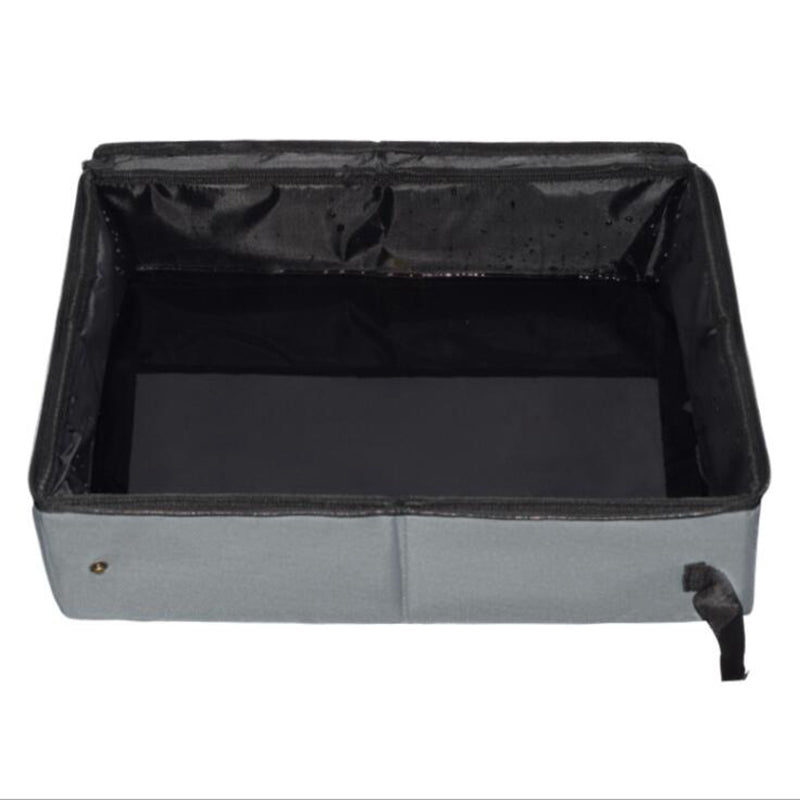 Foldable travel cat litter tray dimensions and product details