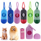 Bone-shaped pet waste bag holder hero view