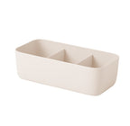 Sectioned organiser size and storage detail