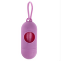 Clip-on pet waste bag holder in assorted colour
