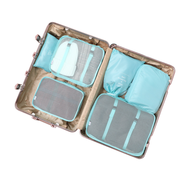 Travel packing organiser colour options