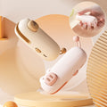 Rechargeable mini bag sealers in pink pig and coffee bear designs
