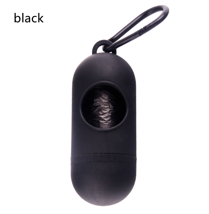 Pet waste bag holder dispensing opening detail