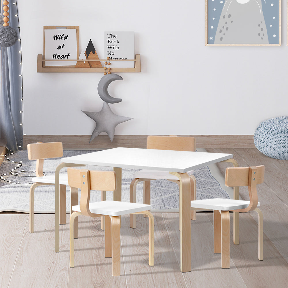 Keezi Kids' Table & Chairs — 5-Piece Set — product image 1