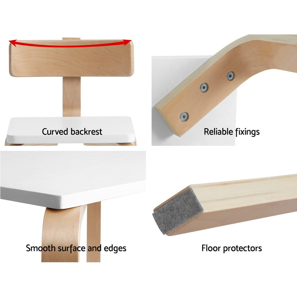Keezi Kids' Table & Chairs — 5-Piece Set — product image 3