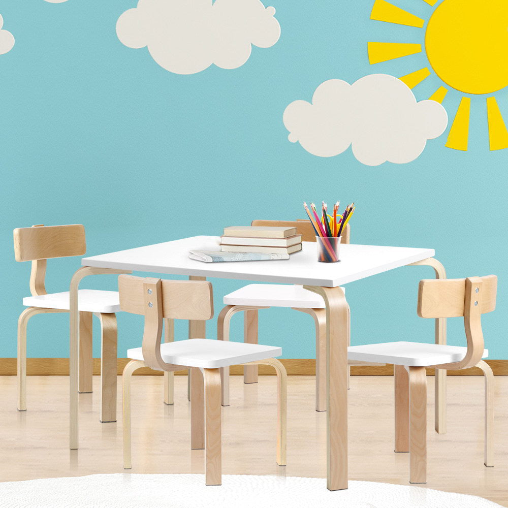 Keezi Kids' Table & Chairs — 5-Piece Set — product image 7