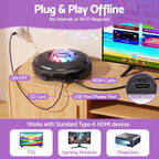Keezi Two-Player HDMI Dance Mat & AR Game Set