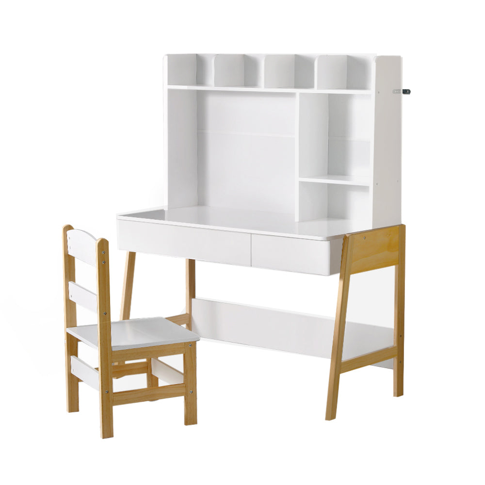 Keezi Kids' Table & Chair with Storage Drawer — 2 Pieces — product image 3