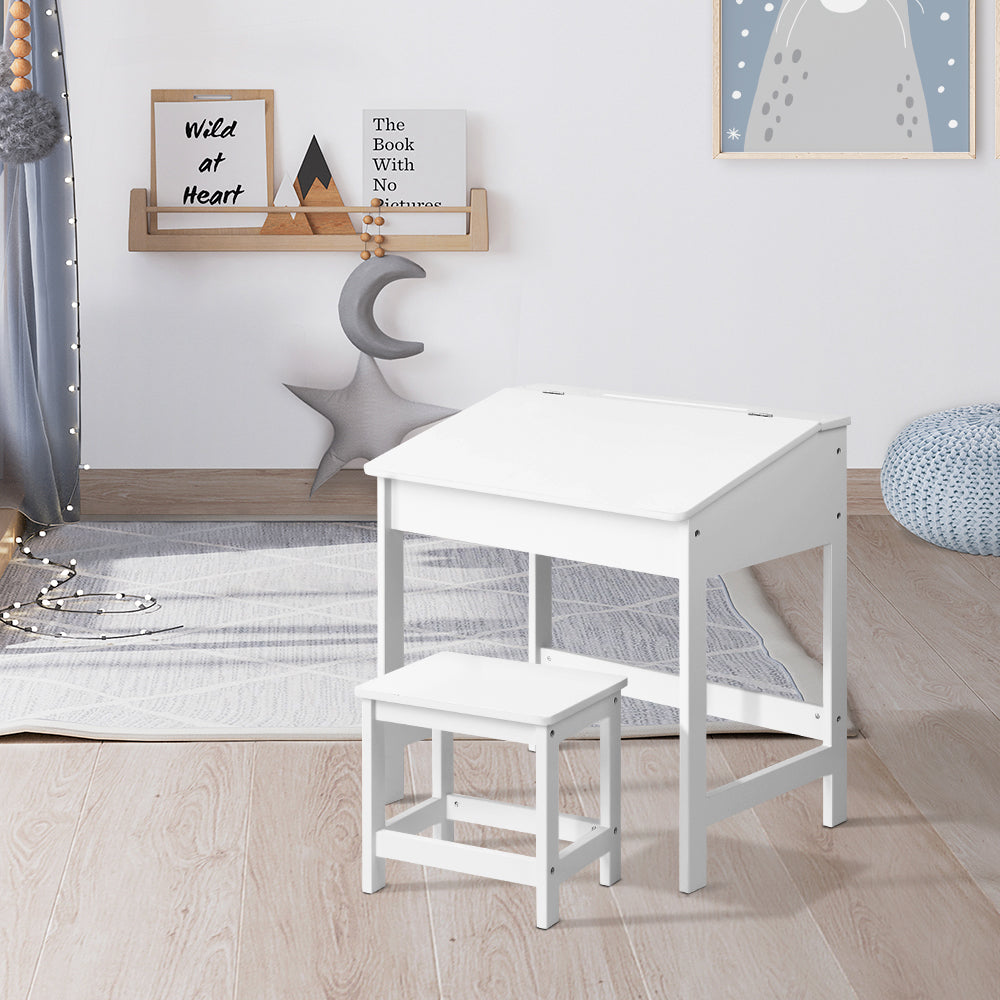 Keezi Kids' Activity Table & Chair — 2-Piece Set — product image 1