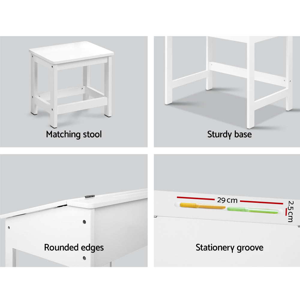 Keezi Kids' Activity Table & Chair — 2-Piece Set — product image 5
