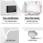 Keezi Kids' Bookshelf with Drawers — 4 Tiers — product image 7