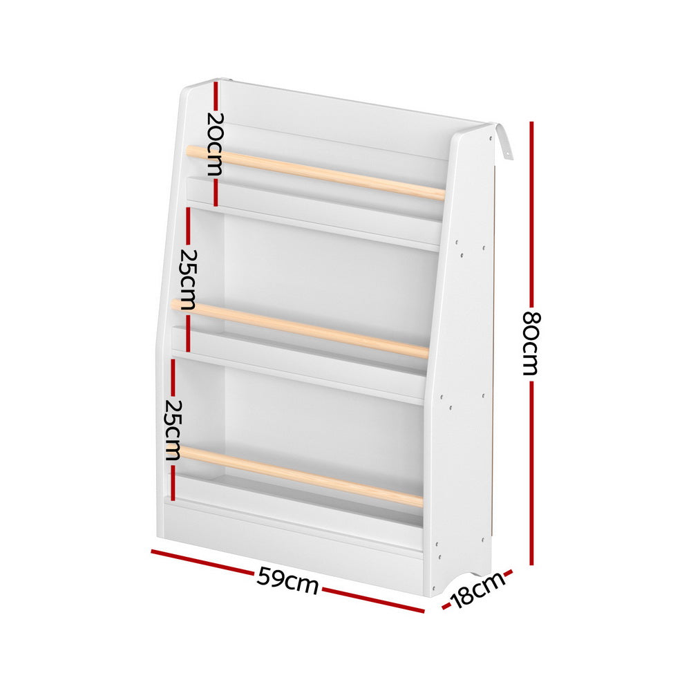 Keezi Kids' Display Bookshelf — 3 Tiers — product image 4