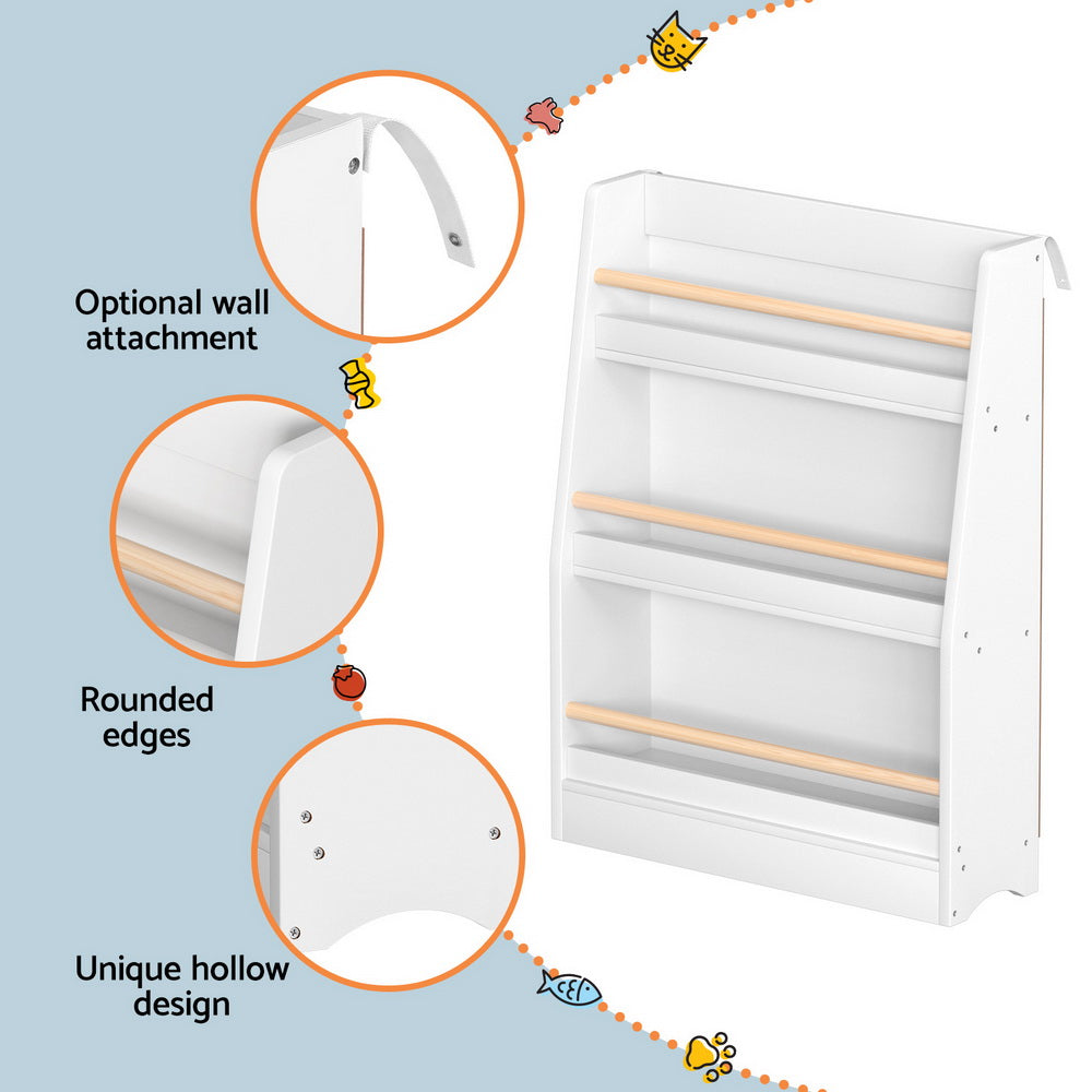 Keezi Kids' Display Bookshelf — 3 Tiers — product image 8