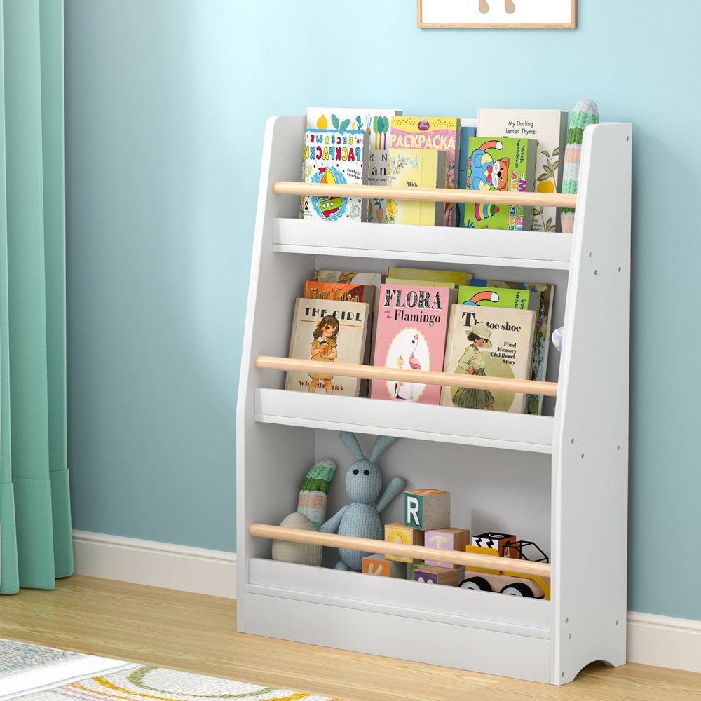 Keezi Kids' Display Bookshelf — 3 Tiers — product image 1