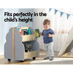 Keezi Kids' Bookshelf & Toy Box — product image 4