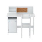 Keezi Kids' Table & Chair Set with Storage Cabinet — product image 5