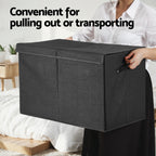Keezi Large Toy Box Chest Storage with Flip-Top Lid Foldable Organiser Bins — product image 5