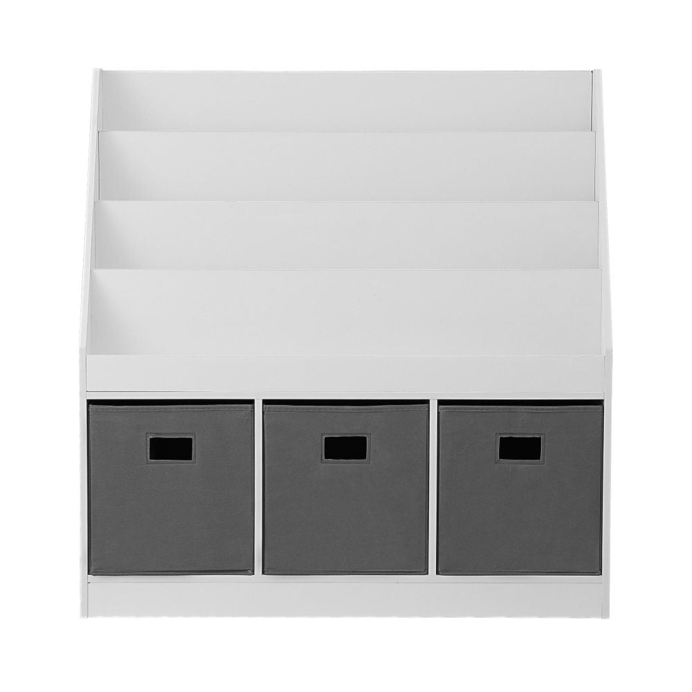 Keezi Kids' Book Display & Toy Box — 4 Tiers — product image 3