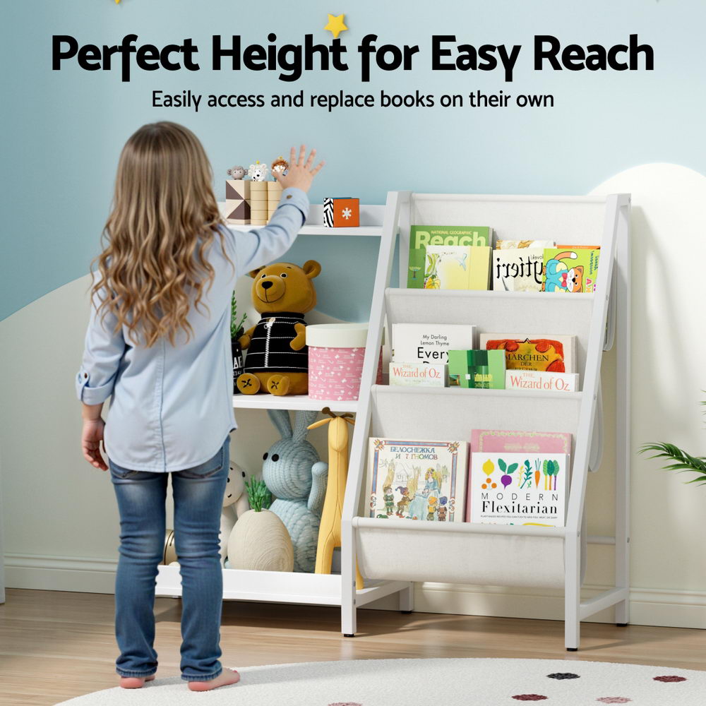 Keezi Kids' Bookshelf & Toy Storage — 3 Tiers — product image 5
