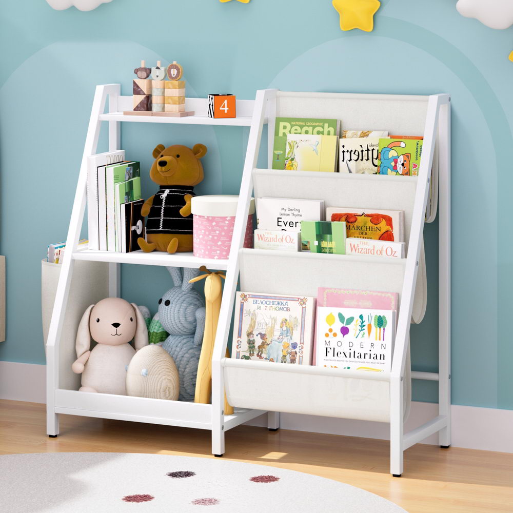 Keezi Kids' Bookshelf & Toy Storage — 3 Tiers — product image 2