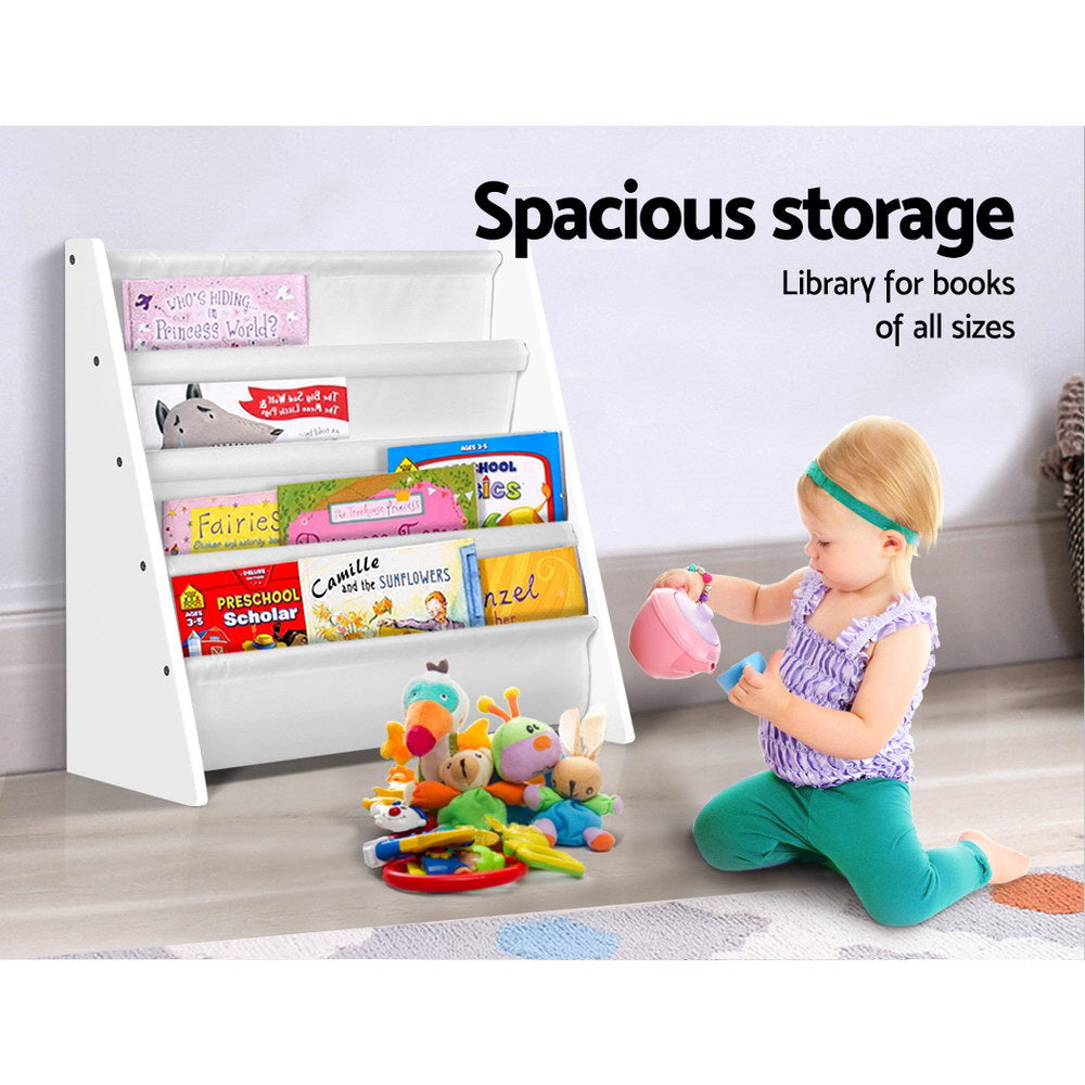 Keezi Kids' Book Display Rack — 4 Tiers — product image 5