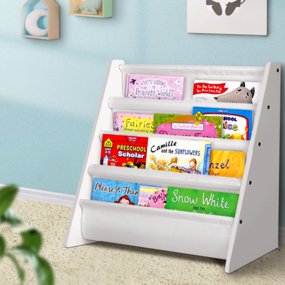 Keezi Kids' Book Display Rack — 4 Tiers — product image 1