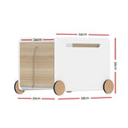 Keezi Kids' Toy Storage Chest on Wheels — product image 2