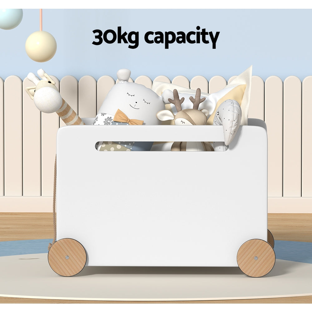 Keezi Kids' Toy Storage Chest on Wheels — product image 4