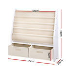 Keezi Kids' Book Display with Drawer — 4 Tiers — product image 4