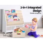 Keezi Kids' Book Display with Drawer — 4 Tiers — product image 7