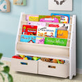 Keezi Kids' Book Display with Drawer — 4 Tiers — product image 1