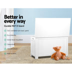 Keezi Kids' Toy Storage Chest — White — product image 7