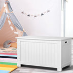 Keezi Kids' Toy Storage Chest — White — product image 8