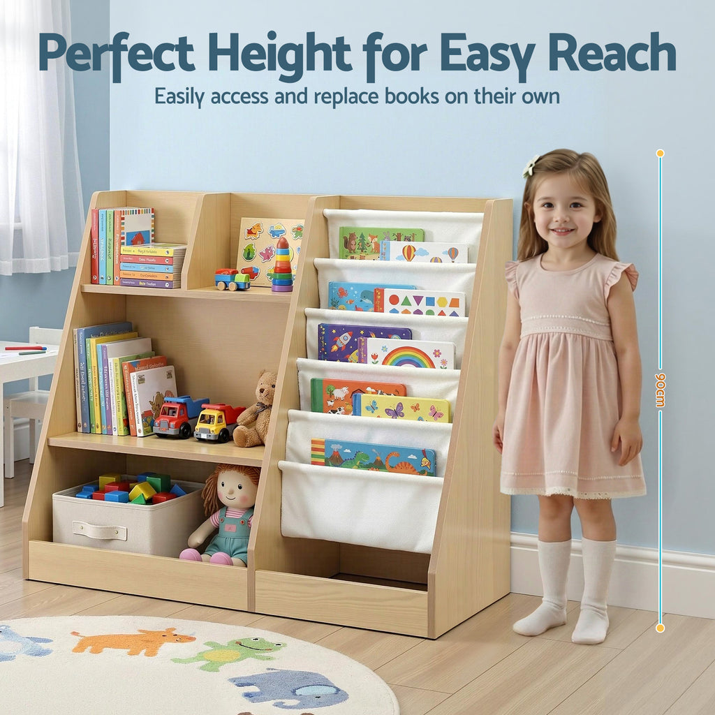 Keezi Wooden Kids' Display Bookshelf — product image 5