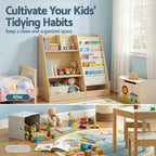 Keezi Wooden Kids' Display Bookshelf — product image 6