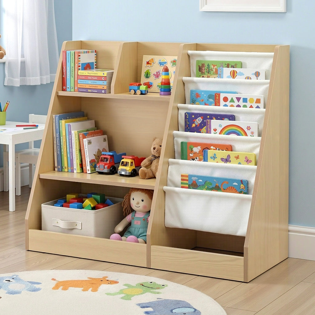 Keezi Wooden Kids' Display Bookshelf — product image 8