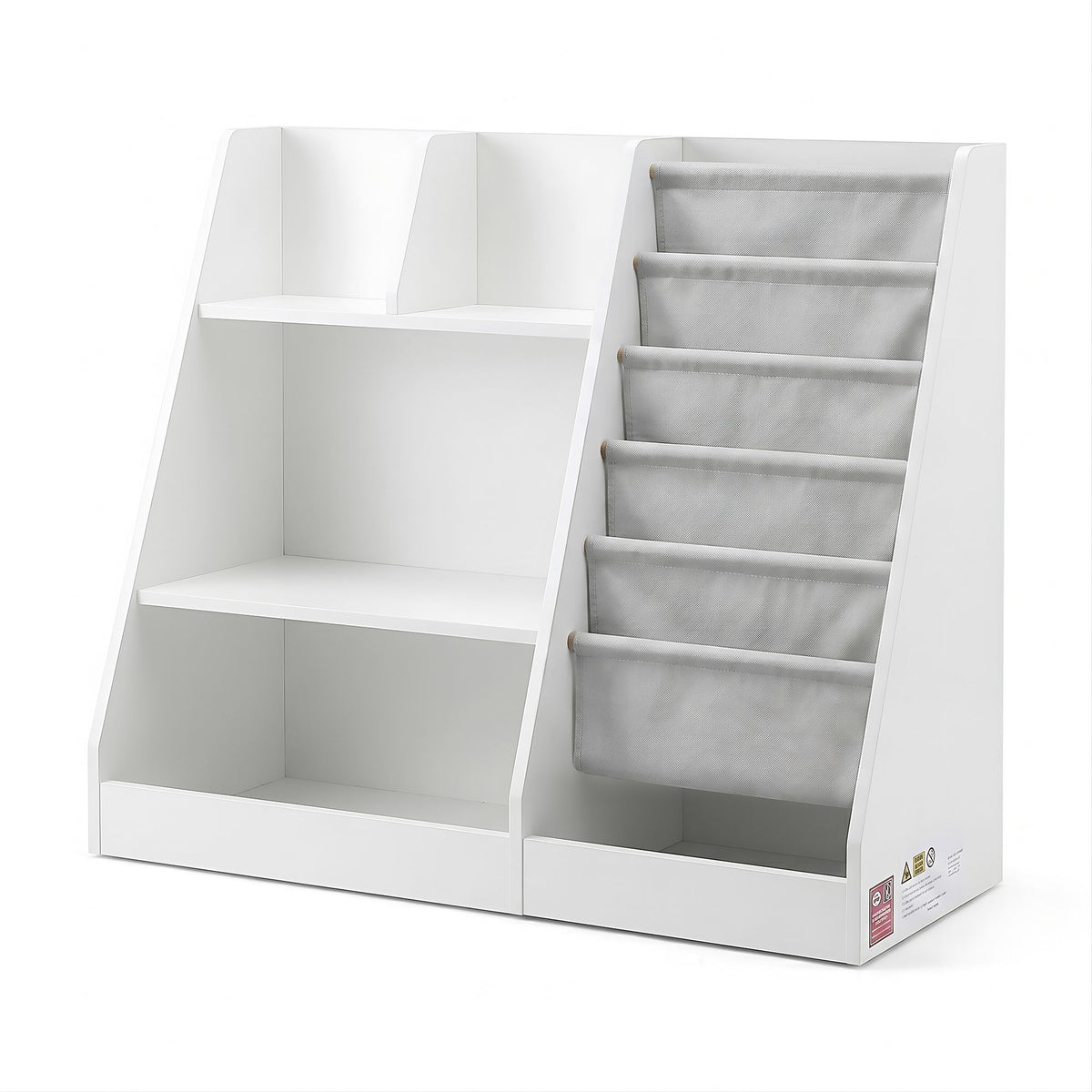 Keezi Wooden Kids' Bookshelf & Toy Storage Rack — product image 1