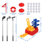 Keezi Kids Golf Toy Set with 20 Balls & 3 Adjustable Clubs — product image 3