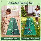 Keezi Golf Putting Set — Mat, Club & 12 Balls — product image 6