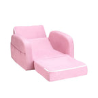 Keezi Kids' Flip-Out Sofa — Pink — product image 4