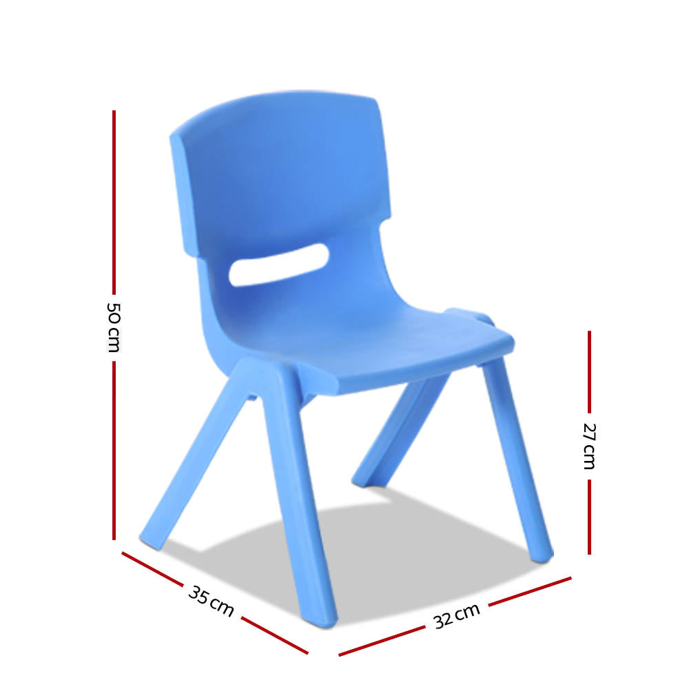 Keezi Plastic Kids' Chairs — Set of 4 — product image 2