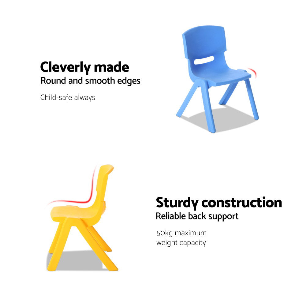 Keezi Plastic Kids' Chairs — Set of 4 — product image 5
