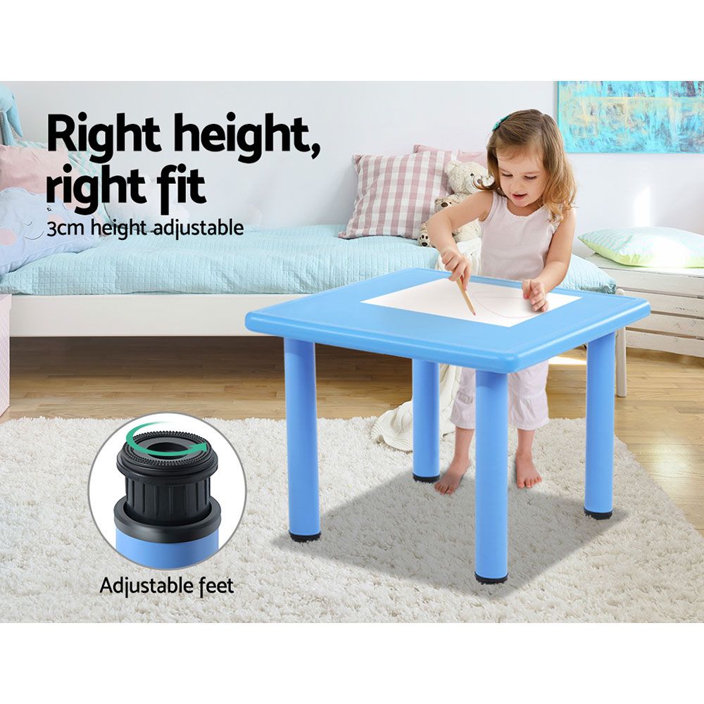 Keezi Plastic Kids' Table & 4 Chairs — 5-Piece Set — product image 4