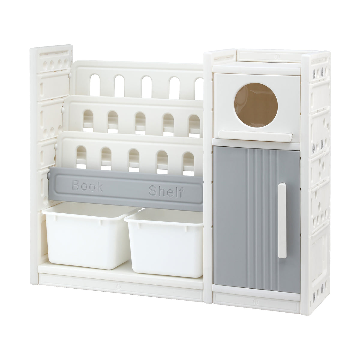 Keezi Kids' Bookshelf & Toy Organiser — 3 Tiers — product image 1