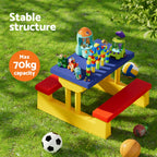Keezi Kids' Picnic Table & Chairs with Umbrella — product image 6