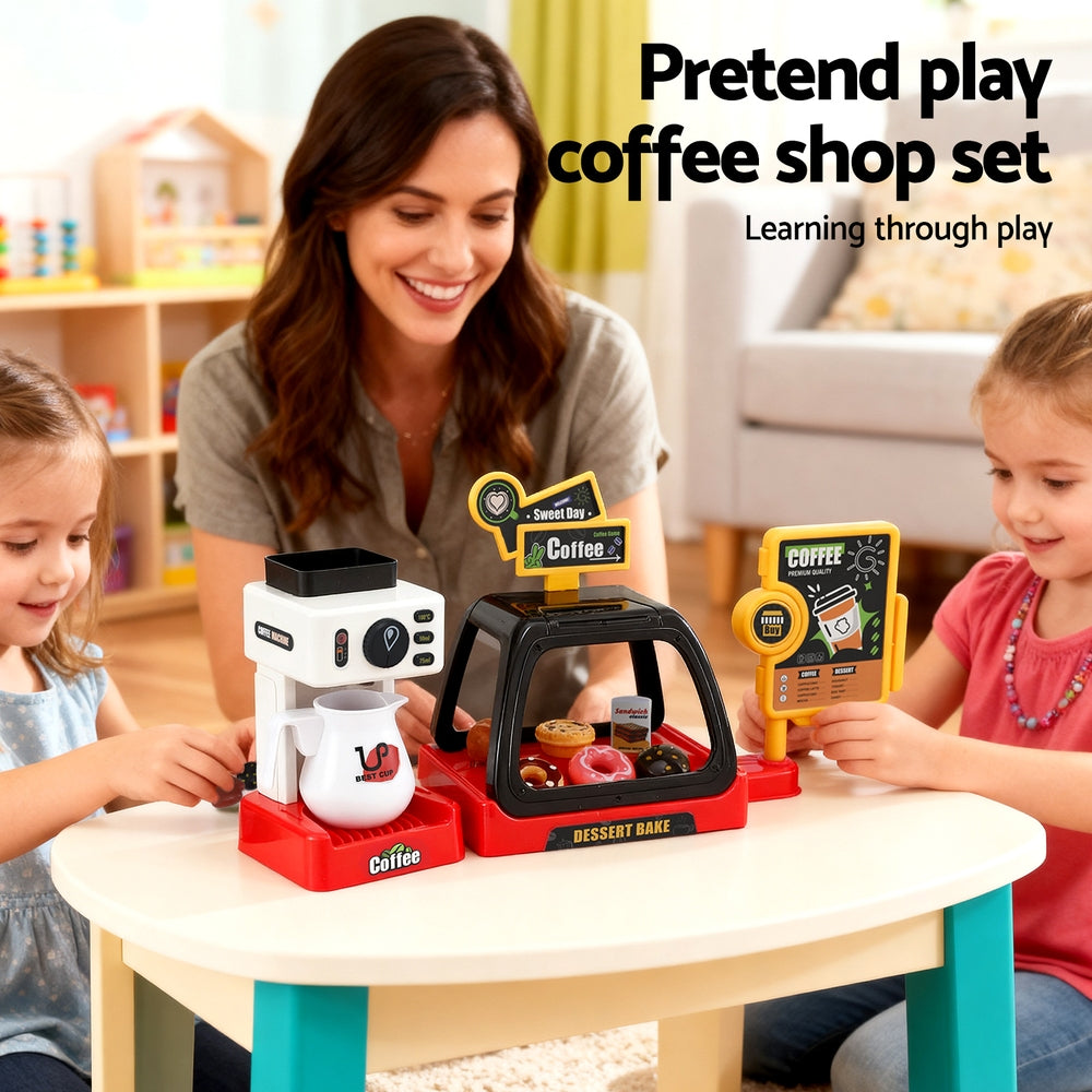 Keezi Pretend Coffee Shop & Tea Party Set — product image 5