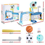 Keezi Basketball, Bowling, Baseball & Golf Play Set — Blue — product image 2