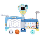 Keezi Basketball, Bowling, Baseball & Golf Play Set — Blue — product image 3