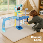 Keezi Basketball, Bowling, Baseball & Golf Play Set — Blue — product image 5
