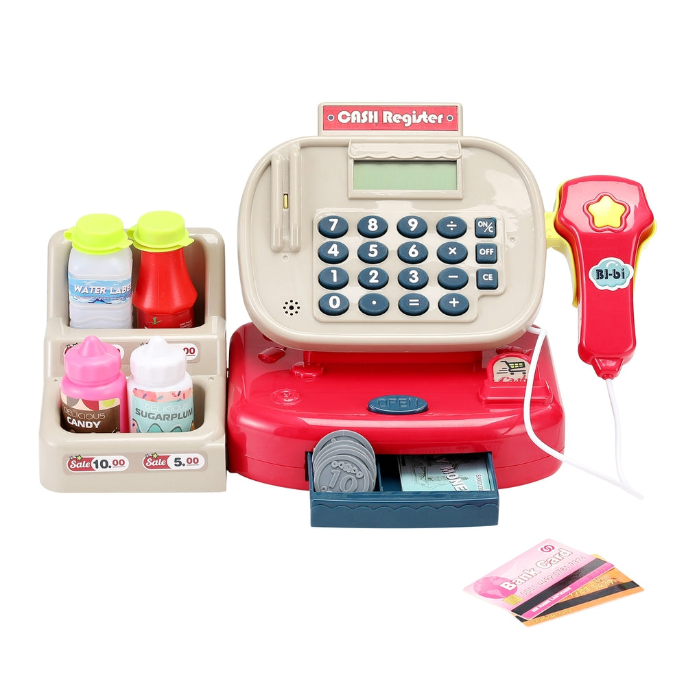 Keezi Pretend Shop Cash Register & Calculator Set — product image 3
